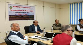 Visit of Shri Amitabh Kant, CEO NITI Aayog at Forest Research Institute, Dehradun on 10th July 2021