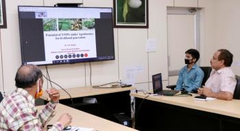 Workshop cum training on “Methods to Establish Permanent Plots to study Forest Dynamics” held at Mudumalai during 19-21 February 2020