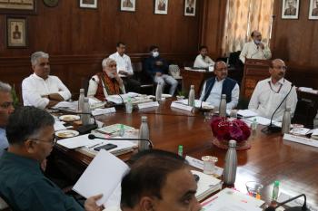 माननीय मंत्री श्री भूपेंद्र यादव ,पर्यावरण एवं वन मंत्रालय की अध्यक्षता में आईसीएफआरई सोसाइटी की 28वीं वार्षिक आम बैठक 28 अप्रैल, 2022 को वन अनुसंधान संस्थान, देहरादून में आयोजित। श्री अश्विनी कुमार चौबे, राज्य मंत्री , पर्यावरण एवं वन मंत्रालय भी इस अवसर पर उपस्थित थे